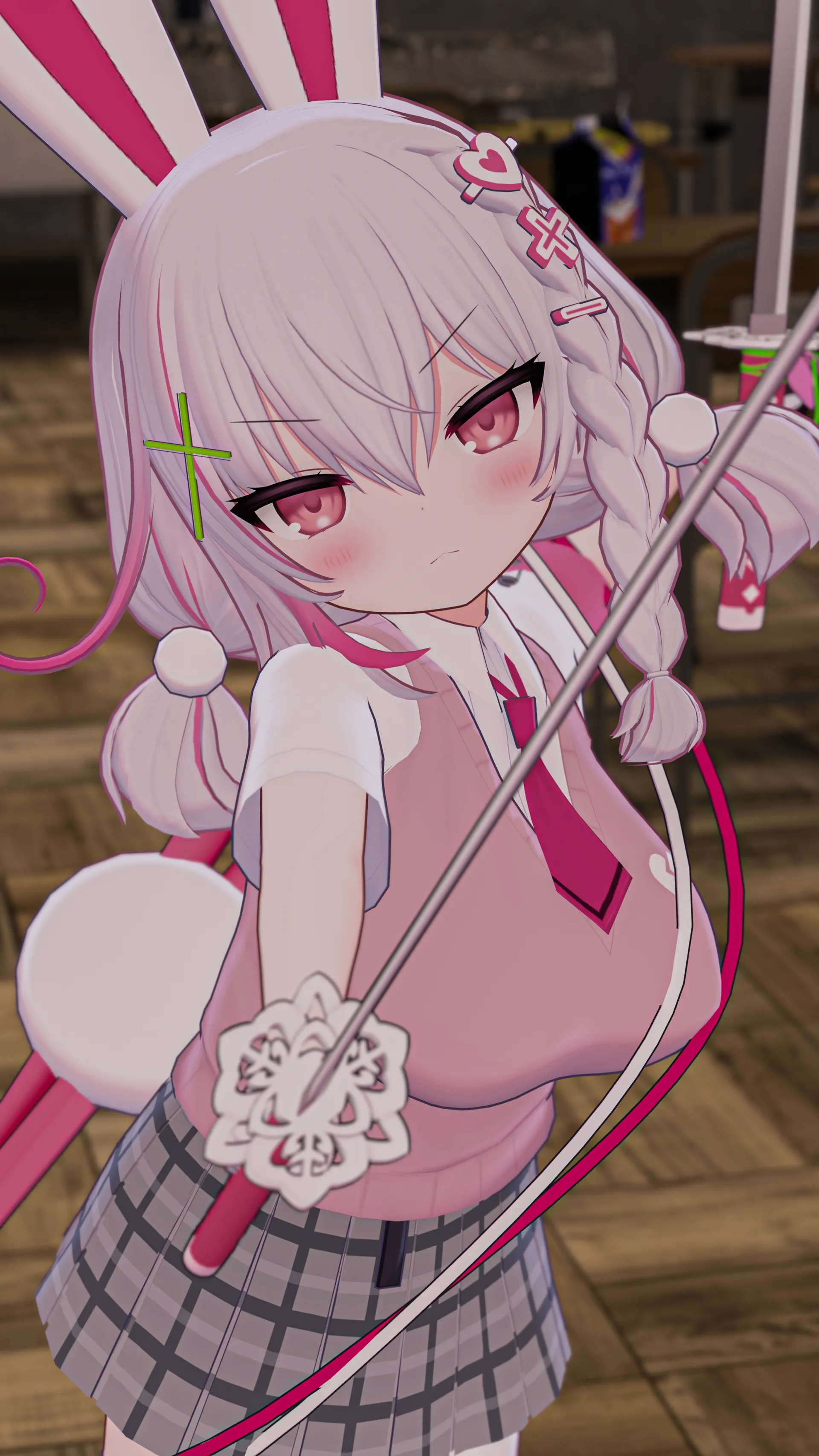 美少女VRアバター：うさみみの委員長の伊兎卯さん